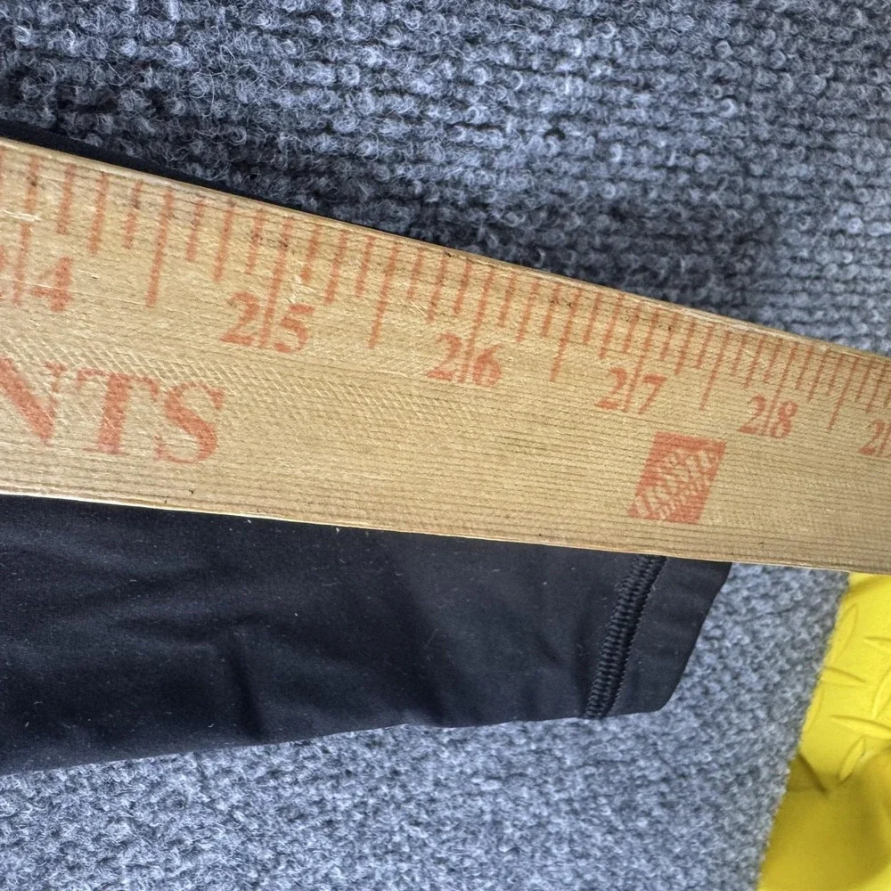 Lululemon Leggings Womens 2 Black Ankle Yoga Pants Pockets Workout Gym